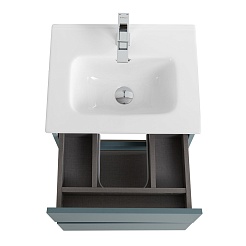 BelBagno Тумба под раковину Kraft 39-50 подвесная Голубой матовый – фотография-8